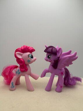 My Little Pony (MLP) McDonald's 2015 Pinkie Pie Twilight Sparkle Lot (SKU:821TO)
